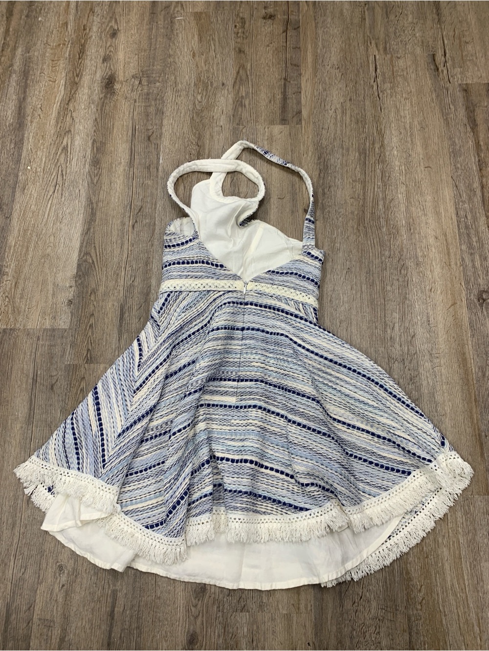 Lovers + Friends Blue and White Striped Dress - Picture 3 of 3
